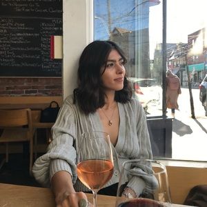 Wilfred thais cardigan in grey.